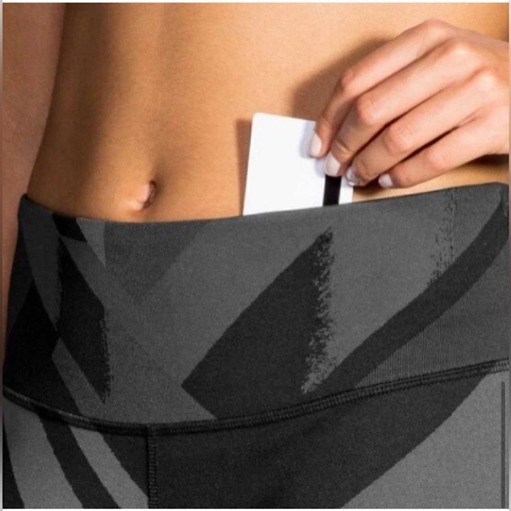 Brooks Formation Crop Asphalt Eclipse Jacquard Le… - image 4